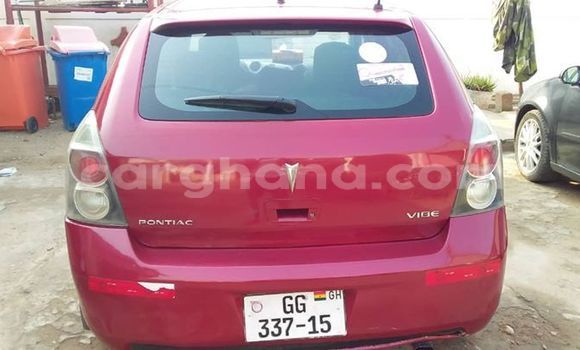 Buy Used Pontiac Vibe Red Car in Accra in Greater Accra Buy Used Pontiac Vibe Red Car in Accra in Greater Accra