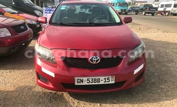 Buy Used Toyota Corolla Red Car in Ho in Volta