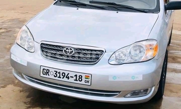 Buy Used Toyota Corolla Silver Car in Ho in Volta