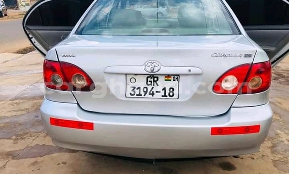 Buy Used Toyota Corolla Silver Car in Ho in Volta Buy Used Toyota Corolla Silver Car in Ho in Volta