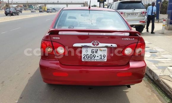 Buy Used Toyota Corolla Red Car in Accra in Greater Accra Buy Used Toyota Corolla Red Car in Accra in Greater Accra