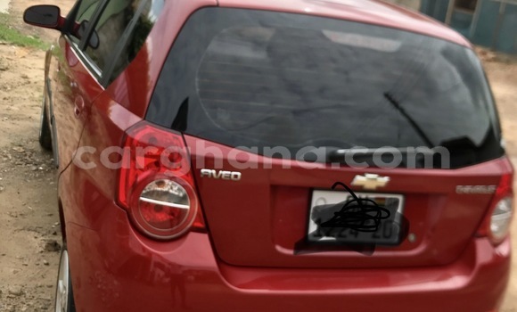 Buy Used Chevrolet Aveo Red Car in Tema in Greater Accra Buy Used Chevrolet Aveo Red Car in Tema in Greater Accra