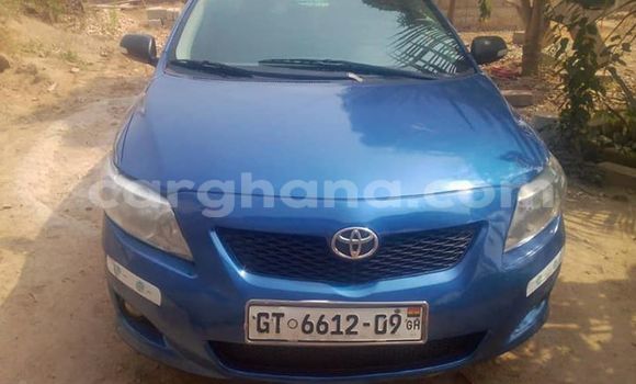 Sayi Na hannu Toyota Corolla Blue Mota in Accra a Greater Accra Sayi Na hannu Toyota Corolla Blue Mota in Accra a Greater Accra