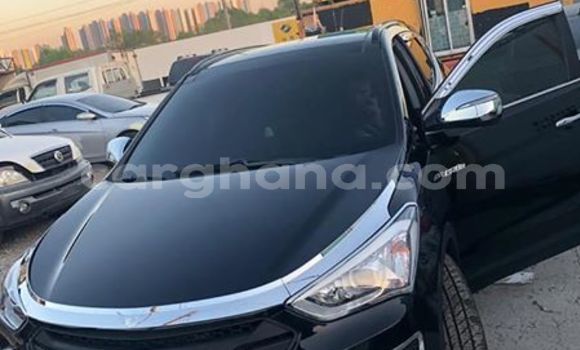 Sayi Na hannu Hyundai Santa Fe Black Mota in Accra a Greater Accra Sayi Na hannu Hyundai Santa Fe Black Mota in Accra a Greater Accra