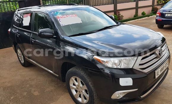 Sayi Na hannu Toyota Highlander Black Mota in Accra a Greater Accra Sayi Na hannu Toyota Highlander Black Mota in Accra a Greater Accra