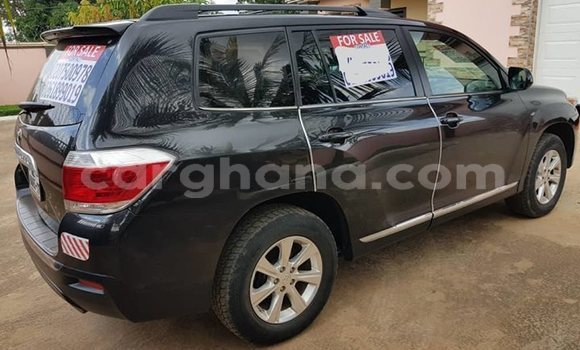 Sayi Na hannu Toyota Highlander Black Mota in Accra a Greater Accra Sayi Na hannu Toyota Highlander Black Mota in Accra a Greater Accra
