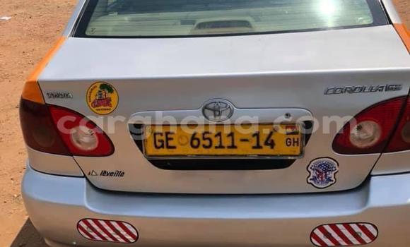 Buy Used Toyota Corolla Silver Car in Accra in Greater Accra Buy Used Toyota Corolla Silver Car in Accra in Greater Accra