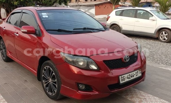Sayi Na hannu Toyota Corolla Red Mota in Accra a Greater Accra