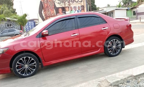 Sayi Na hannu Toyota Corolla Red Mota in Accra a Greater Accra Sayi Na hannu Toyota Corolla Red Mota in Accra a Greater Accra