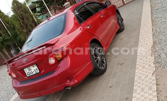Sayi Na hannu Toyota Corolla Red Mota in Accra a Greater Accra Sayi Na hannu Toyota Corolla Red Mota in Accra a Greater Accra