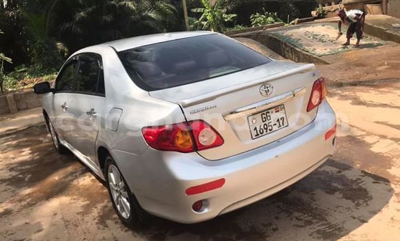 Sayi Na hannu Toyota Corolla Azurfa Mota in Accra a Greater Accra Sayi Na hannu Toyota Corolla Azurfa Mota in Accra a Greater Accra