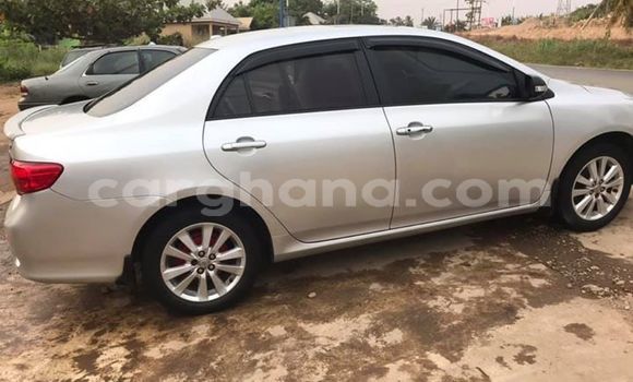 Sayi Na hannu Toyota Corolla Azurfa Mota in Accra a Greater Accra Sayi Na hannu Toyota Corolla Azurfa Mota in Accra a Greater Accra