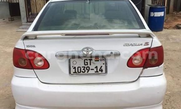 Sayi Na hannu Toyota Corolla White Mota in Accra a Greater Accra Sayi Na hannu Toyota Corolla White Mota in Accra a Greater Accra