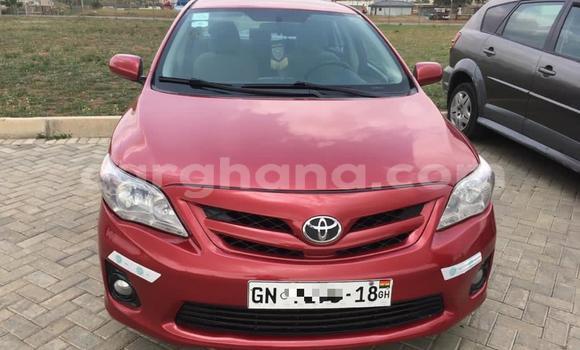 Sayi Na hannu Toyota Corolla Red Mota in Accra a Greater Accra Sayi Na hannu Toyota Corolla Red Mota in Accra a Greater Accra