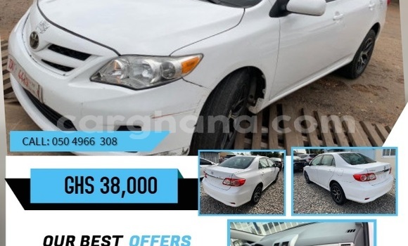 Sayi Na hannu Toyota Corolla White Mota in Accra a Greater Accra Sayi Na hannu Toyota Corolla White Mota in Accra a Greater Accra