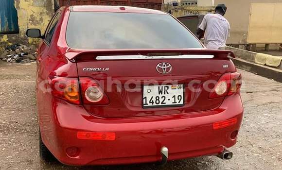 Buy Used Toyota Corolla Red Car in Sekondi–Takoradi Metropolitan in Western Buy Used Toyota Corolla Red Car in Sekondi–Takoradi Metropolitan in Western