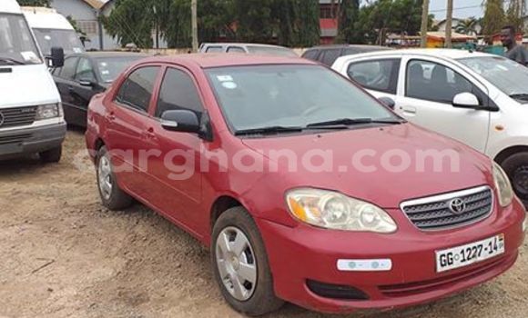 Ra Àlòkù Toyota Corolla Red Ọkọ̀ in Accra ni Greater Accra Ra Àlòkù Toyota Corolla Red Ọkọ̀ in Accra ni Greater Accra