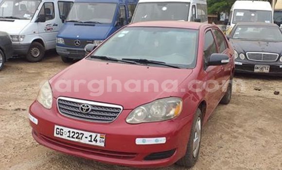 Ra Àlòkù Toyota Corolla Red Ọkọ̀ in Accra ni Greater Accra Ra Àlòkù Toyota Corolla Red Ọkọ̀ in Accra ni Greater Accra