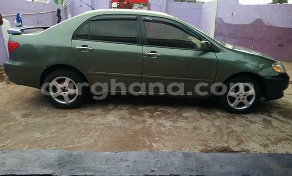 Sayi Na hannu Toyota Corolla Green Mota in Accra a Greater Accra Sayi Na hannu Toyota Corolla Green Mota in Accra a Greater Accra