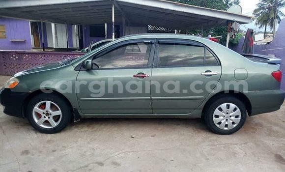 Sayi Na hannu Toyota Corolla Green Mota in Accra a Greater Accra Sayi Na hannu Toyota Corolla Green Mota in Accra a Greater Accra