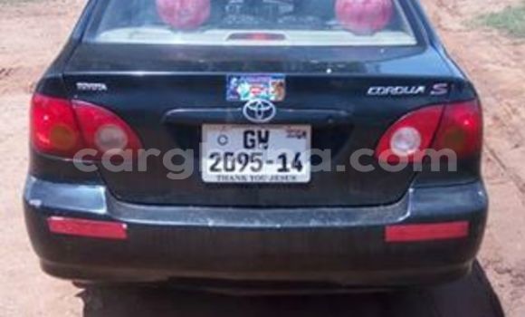 Sayi Na hannu Toyota Corolla Black Mota in Accra a Greater Accra Sayi Na hannu Toyota Corolla Black Mota in Accra a Greater Accra
