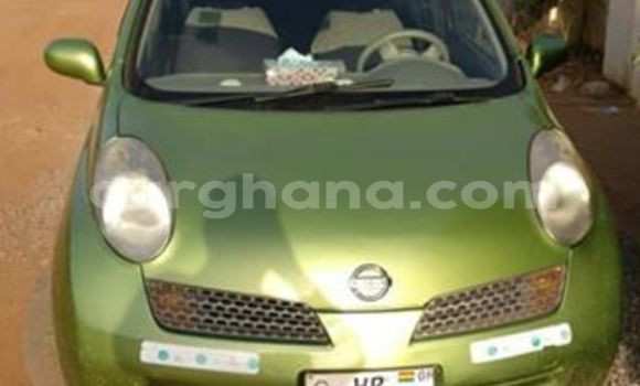Sayi Na hannu Nissan March Green Mota in Accra a Greater Accra Sayi Na hannu Nissan March Green Mota in Accra a Greater Accra