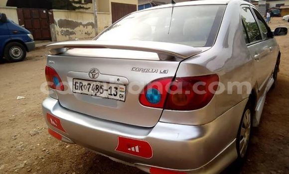 Sayi Na hannu Toyota Corolla Azurfa Mota in Accra a Greater Accra Sayi Na hannu Toyota Corolla Azurfa Mota in Accra a Greater Accra