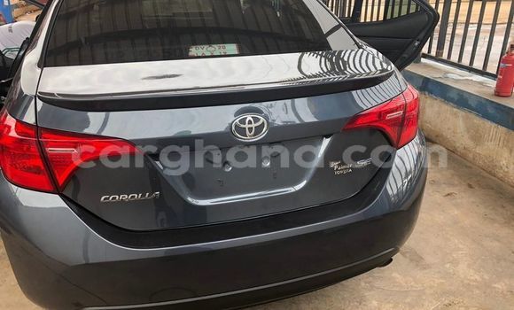 Sayi Na hannu Toyota Corolla Black Mota in Accra a Greater Accra Sayi Na hannu Toyota Corolla Black Mota in Accra a Greater Accra