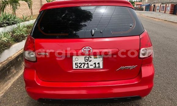 Buy Used Toyota Matrix Red Car in Accra in Greater Accra Buy Used Toyota Matrix Red Car in Accra in Greater Accra