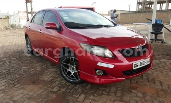 Sayi Na hannu Toyota Corolla Red Mota in Accra a Greater Accra Sayi Na hannu Toyota Corolla Red Mota in Accra a Greater Accra