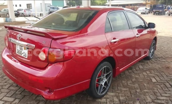 Sayi Na hannu Toyota Corolla Red Mota in Accra a Greater Accra Sayi Na hannu Toyota Corolla Red Mota in Accra a Greater Accra