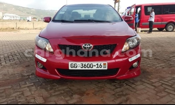 Sayi Na hannu Toyota Corolla Red Mota in Accra a Greater Accra Sayi Na hannu Toyota Corolla Red Mota in Accra a Greater Accra