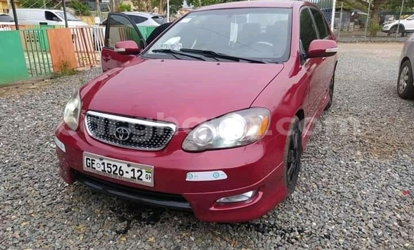 Buy Used Toyota Corolla Red Car in Ho in Volta