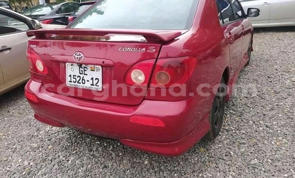 Ra Àlòkù Toyota Corolla Red Ọkọ̀ in Ho ni Volta Ra Àlòkù Toyota Corolla Red Ọkọ̀ in Ho ni Volta