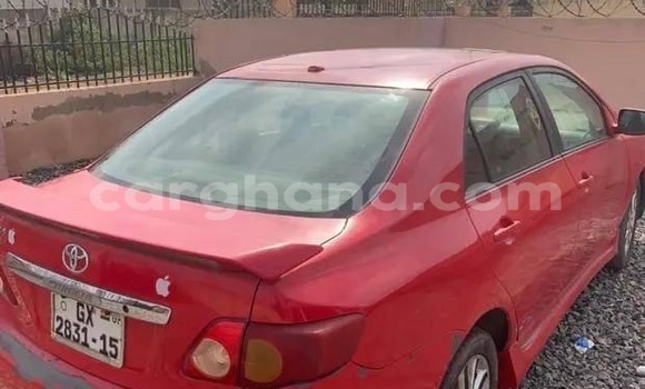 Sayi Na hannu Toyota Corolla Red Mota in Accra a Greater Accra