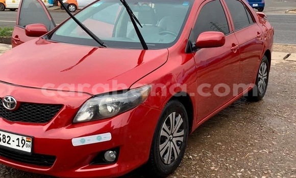 Buy Used Toyota Corolla Red Car in Accra in Greater Accra