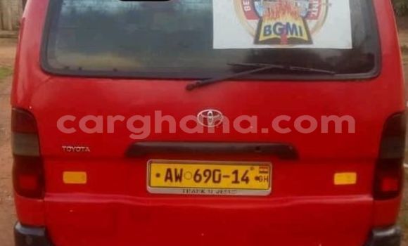 Ra Àlòkù Toyota Hiace Red Ọkọ̀ in Accra ni Greater Accra Ra Àlòkù Toyota Hiace Red Ọkọ̀ in Accra ni Greater Accra