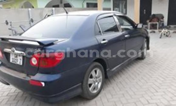Sayi Na hannu Toyota Corolla Blue Mota in Tema a Greater Accra Sayi Na hannu Toyota Corolla Blue Mota in Tema a Greater Accra