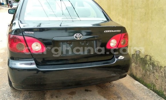 Buy Used Toyota Corolla Black Car in Sekondi in Western Buy Used Toyota Corolla Black Car in Sekondi in Western