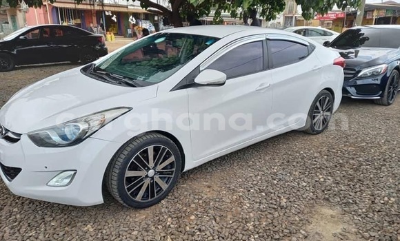 Sayi Na hannu Hyundai Elantra White Mota in Accra a Greater Accra Sayi Na hannu Hyundai Elantra White Mota in Accra a Greater Accra