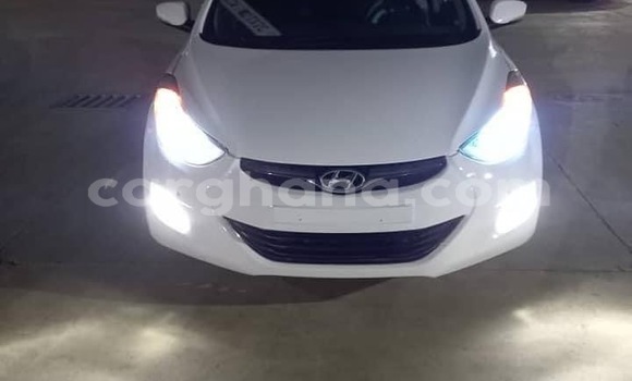 Sayi Na hannu Hyundai Elantra White Mota in Accra a Greater Accra Sayi Na hannu Hyundai Elantra White Mota in Accra a Greater Accra