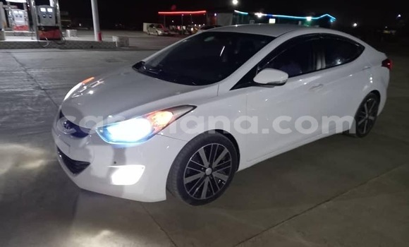 Sayi Na hannu Hyundai Elantra White Mota in Accra a Greater Accra Sayi Na hannu Hyundai Elantra White Mota in Accra a Greater Accra