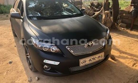 Sayi Na hannu Toyota Corolla Black Mota in Accra a Greater Accra Sayi Na hannu Toyota Corolla Black Mota in Accra a Greater Accra