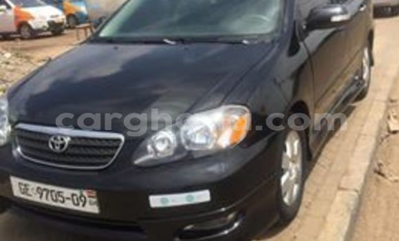 Sayi Na hannu Toyota Corolla Black Mota in Accra a Greater Accra Sayi Na hannu Toyota Corolla Black Mota in Accra a Greater Accra
