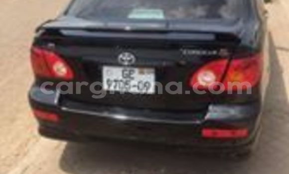 Sayi Na hannu Toyota Corolla Black Mota in Accra a Greater Accra Sayi Na hannu Toyota Corolla Black Mota in Accra a Greater Accra