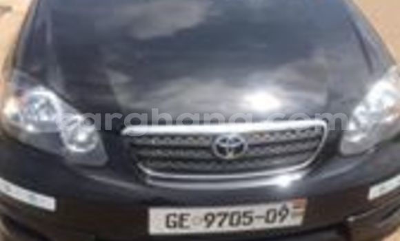 Sayi Na hannu Toyota Corolla Black Mota in Accra a Greater Accra Sayi Na hannu Toyota Corolla Black Mota in Accra a Greater Accra