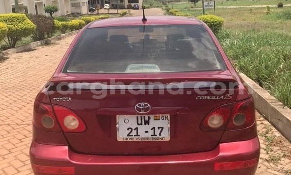 Buy Used Toyota Corolla Red Car in Accra in Greater Accra Buy Used Toyota Corolla Red Car in Accra in Greater Accra