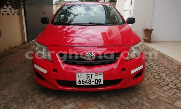 Sayi Na hannu Toyota Corolla Red Mota in Accra a Greater Accra Sayi Na hannu Toyota Corolla Red Mota in Accra a Greater Accra