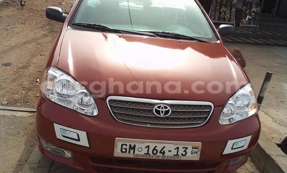 Sayi Na hannu Toyota Corolla Red Mota in Accra a Greater Accra Sayi Na hannu Toyota Corolla Red Mota in Accra a Greater Accra
