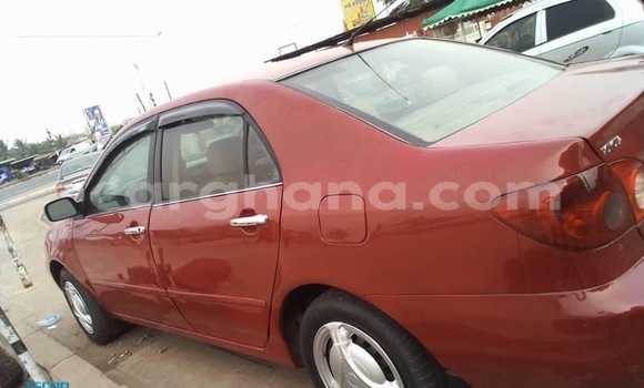 Sayi Na hannu Toyota Corolla Red Mota in Accra a Greater Accra Sayi Na hannu Toyota Corolla Red Mota in Accra a Greater Accra